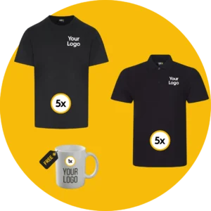 Pro RTX 5x Polo + 5x T-Shirt Pure