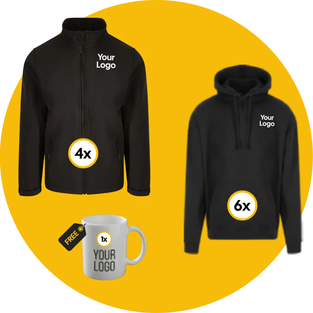Pro RTX 6x Hoodie + 4x Softshell Pure