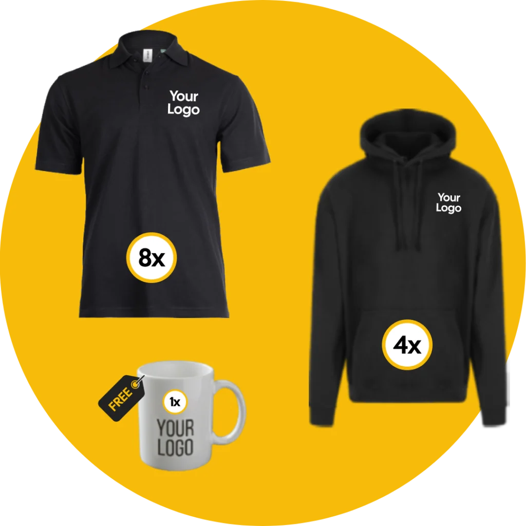 2-Man Hoodie & Polo Kit