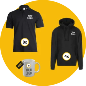 2-Man Hoodie & Polo Kit