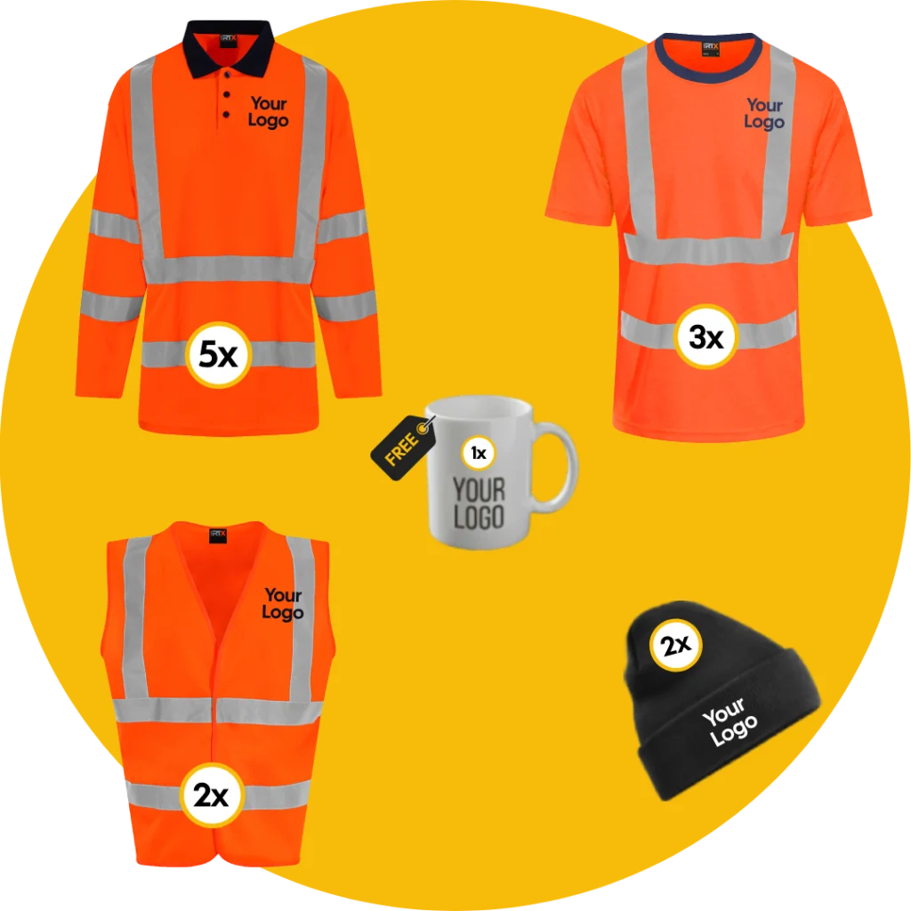 Hi-Vis Polo Mix Bundle