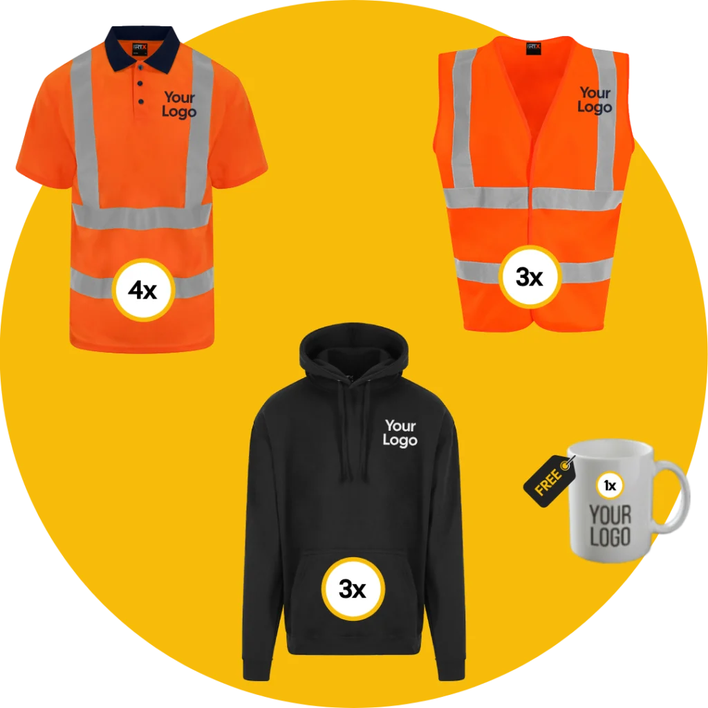 Hi-Vis Top & Midlayer Bundle