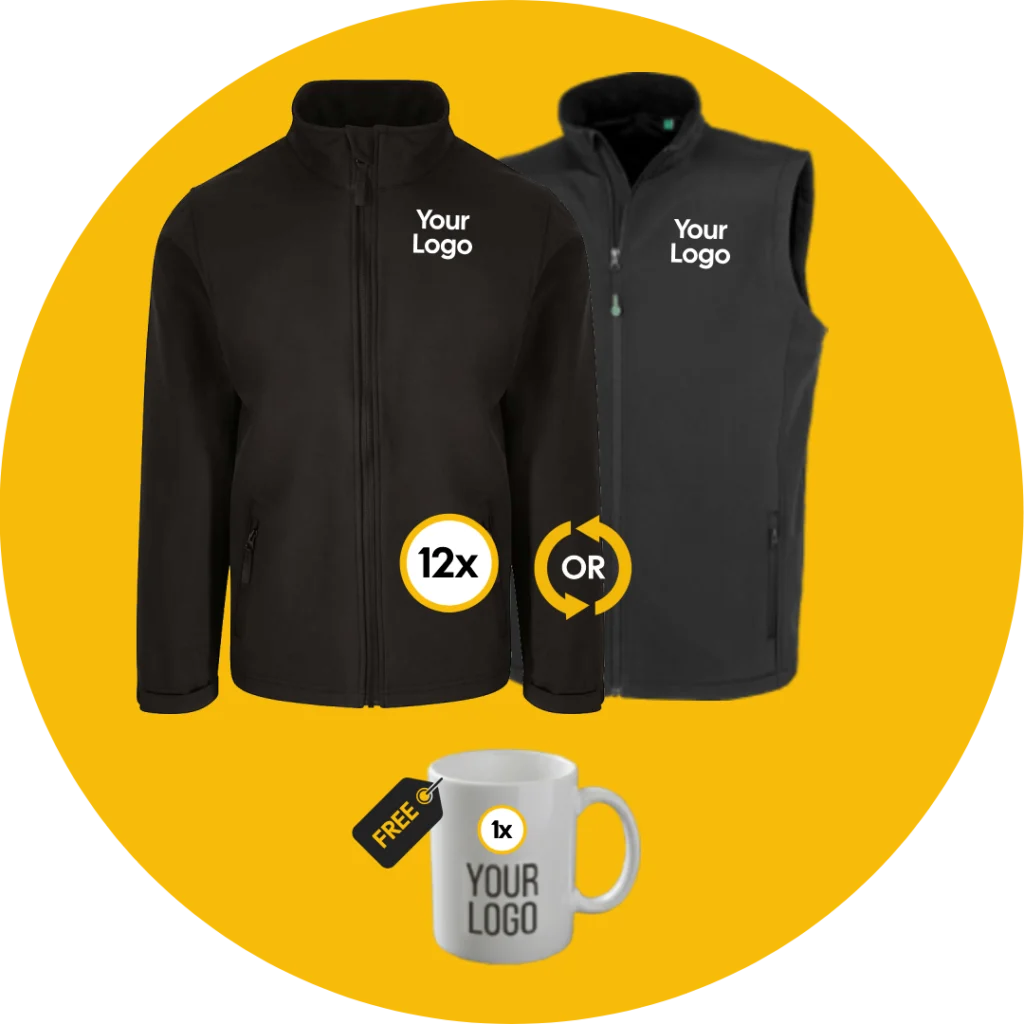 12x Softshell/Gilet Bundle