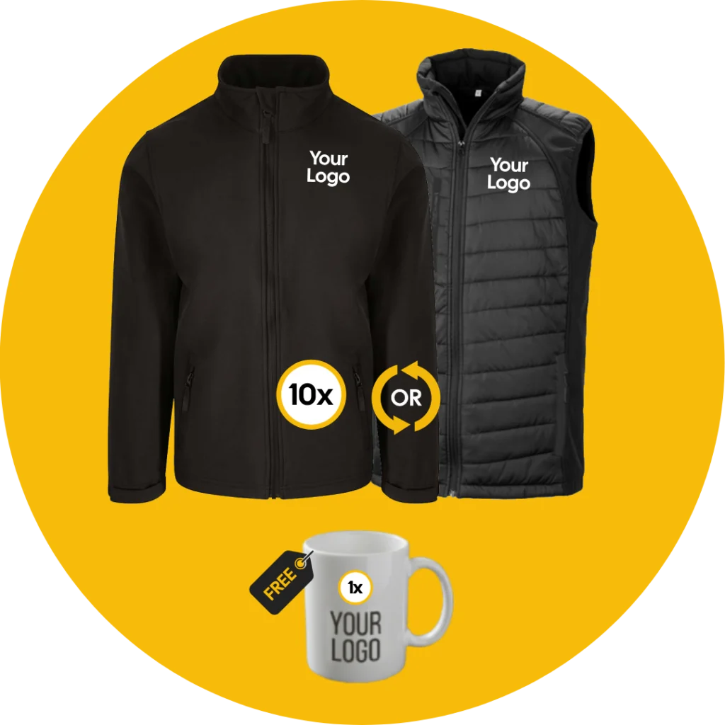 10 Softshell Jackets or Gilets Bundle